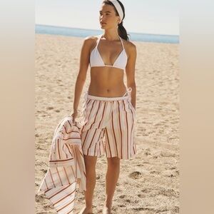 By Anthropologie NWT Boxy Bermuda Shorts in Sz XS